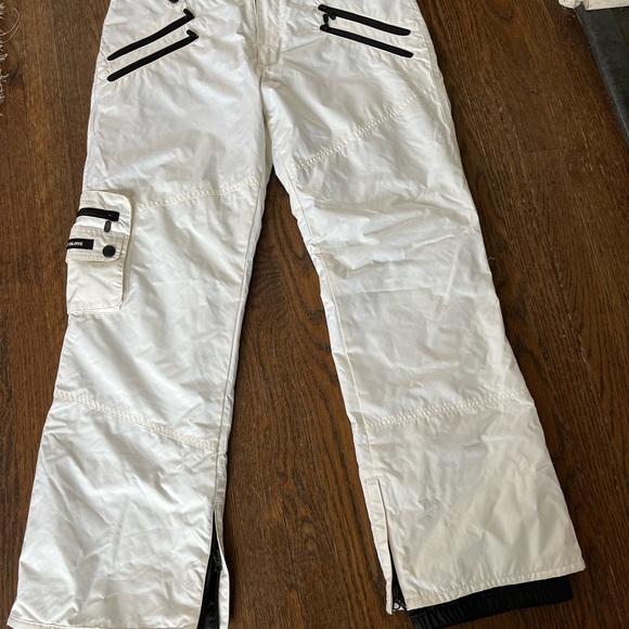 Bodyglove women’s large white ski/snowboard pants - Picture 2 of 4